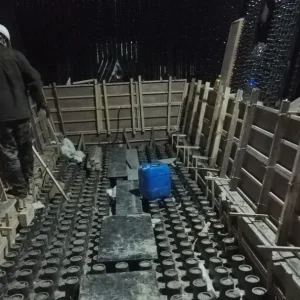 CFB Boiler - Area tertutup ruang tungku